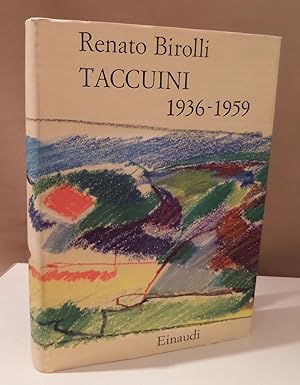 Bild des Verkufers fr Taccuini 1936 - 1959. A cura di Enrico Emanuelli. zum Verkauf von Dieter Eckert