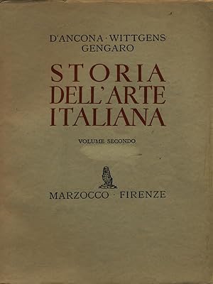 Immagine del venditore per Storia dell'arte italiana vol.2 venduto da Librodifaccia