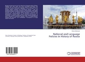 Imagen del vendedor de National and Language Policies in History of Russia a la venta por AHA-BUCH GmbH