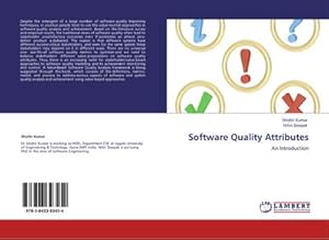 Imagen del vendedor de Software Quality Attributes : An Introduction a la venta por AHA-BUCH GmbH