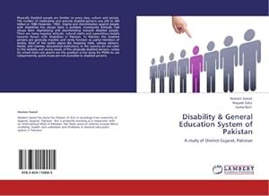 Seller image for Disability & General Education System of Pakistan : A study of District Gujarat, Pakistan for sale by AHA-BUCH GmbH