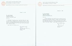 Two TLS Decherd Turner to Goldwasser, February 6 & October 16, 1986.