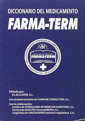 Imagen del vendedor de Farma-term. diccionario del medicamento a la venta por Imosver