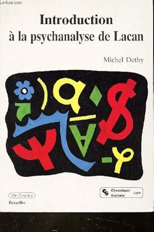 Image du vendeur pour INTRODUCTION A LA PSYCHANALYSE DE LACAN mis en vente par Le-Livre