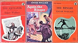 Lot of Three Novels: The Ringer, Again the Ringer, and The Squeaker