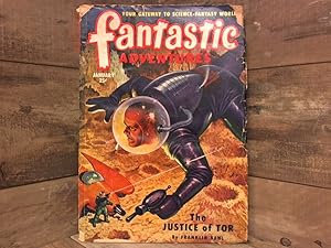 Bild des Verkufers fr FANTASTIC ADVENTURES JANUARY 1951 VOLUME 13 NUMBER 1 zum Verkauf von Archives Books inc.