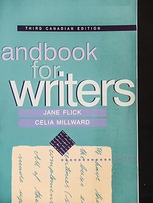 Immagine del venditore per Handbook for Writers: Third Canadian Edition venduto da Mad Hatter Bookstore