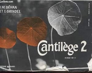 Seller image for CANTILEGE 2 - CLASSE DE 5E - for sale by Le-Livre