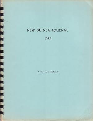 New Guinea Journal. June 10, 1959 to August 15, 1959.