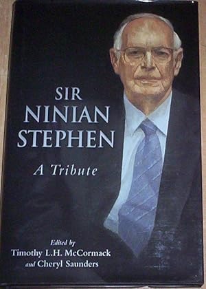 Bild des Verkufers fr Sir Ninian Stephen. A tribute. zum Verkauf von Thylacine Fine Books