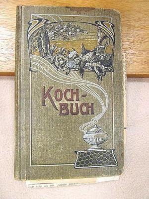 Kochbuch um 1930 - 1942 mit wenigen handgeschriebenen Rezepten und Daumenregister.