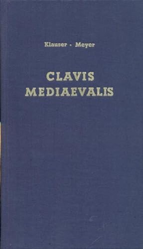 Bild des Verkufers fr Clavis mediaevalis. Kleines Wrterbuch der Mittelalterforschung. zum Verkauf von Antiquariat Kaner & Kaner GbR