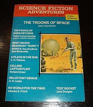 Science Fiction Adventures for November 1974 // The Photos in this listing are of the book that i...