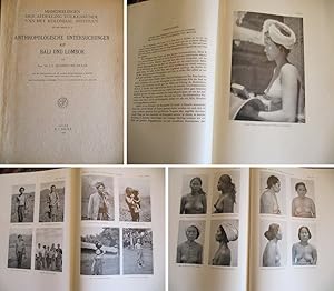 Anthropologische Untersuchungen auf Bali und Lombok. Internationales Archiv für Ethnographie, Sup...