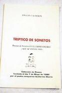 Immagine del venditore per Trptico de sonetos (Fina de Caldern) venduto da Grupo Letras