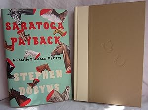 SARATOGA PAYBACK (A Charlie Bradshaw Mystery), 1st Printing HC w/DJ