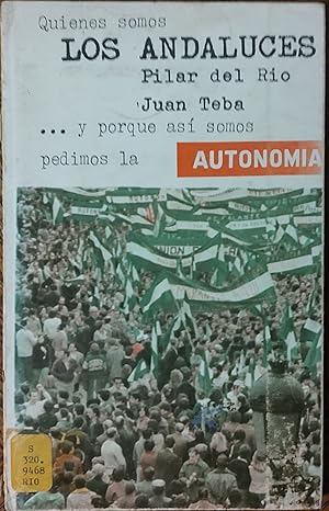 Imagen del vendedor de Los andaluces (Coleccion Quienes somos?) (Spanish Edition) a la venta por Shore Books