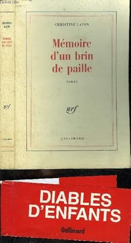 Seller image for MEMOIRE D'UN BRIN DE PAILLE for sale by Le-Livre