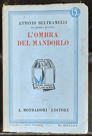 Imagen del vendedor de L'ombra del mandorlo a la venta por Shore Books