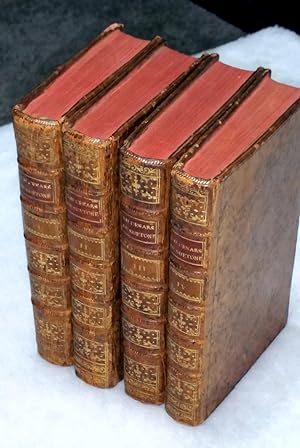 Histoire Des Douze Cesars De Suetone (Four Volumes)