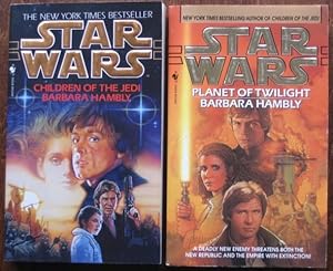 Seller image for Barbara Hambly Star Wars Novels: Children of the Jedi; (with) Planet of Twilight (Star Wars); -(two soft covers)- for sale by Nessa Books