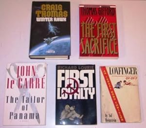 5 Book Lot - Thriller (Thomas Gifford, John le Carre, Sol Weinstein, etc.)