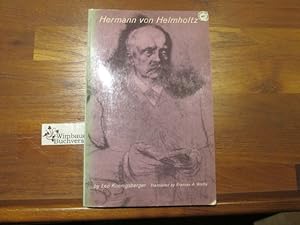 Seller image for Hermann von Helmholtz. Transl. by Frances A. Welby. With a pref. by Lord Kelvin for sale by Antiquariat im Kaiserviertel | Wimbauer Buchversand