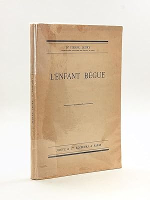 L'Enfant bègue [ Edition originale - Livre dédicacé par l'auteur ]