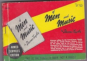 Image du vendeur pour Of Men and Music. Armed Services Edition mis en vente par Versandantiquariat Karin Dykes