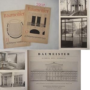 Baumeister. Heft September 1949 und November 1949, 46. Jahrgang