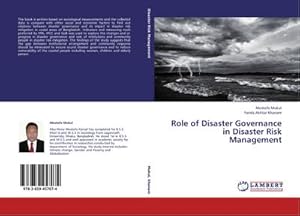 Immagine del venditore per Role of Disaster Governance in Disaster Risk Management venduto da AHA-BUCH GmbH