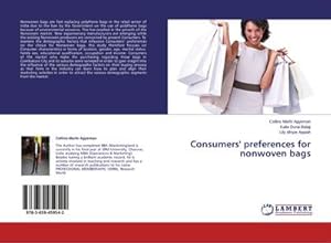Bild des Verkufers fr Consumers' preferences for nonwoven bags zum Verkauf von AHA-BUCH GmbH