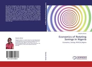 Immagine del venditore per Economics of Rotating Savings in Nigeria : Economics, Savings, ROSCAs,Nigeria venduto da AHA-BUCH GmbH