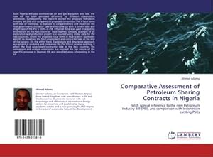 Imagen del vendedor de Comparative Assessment of Petroleum Sharing Contracts in Nigeria a la venta por BuchWeltWeit Ludwig Meier e.K.