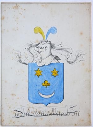 Wapenkaart/Coat of Arms: Aebinga tot Bly