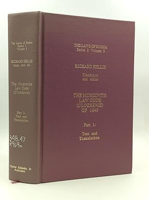 Seller image for THE MUSCOVITE LAW CODE (ULOZHENIE) OF 1649: Part 1 for sale by Kubik Fine Books Ltd., ABAA