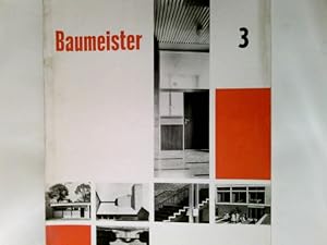 Bild des Verkufers fr Baumeister : Zeitschrift fr Baukultur und Bautechnik. zum Verkauf von Antiquariat Buchhandel Daniel Viertel