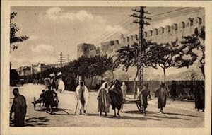 Immagine del venditore per Ansichtskarte / Postkarte Sousse Tunesien, Les Remparts, Strae an der Stadtmauer venduto da akpool GmbH