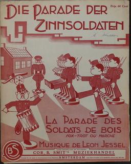 Seller image for Die Parade der Zinnsoldaten. La parade des soldats de bois. Fox-trot ou marche [fr Klavier] for sale by Paul van Kuik Antiquarian Music