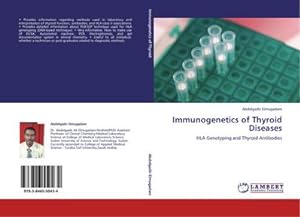 Seller image for Immunogenetics of Thyroid Diseases : HLA Genotyping and Thyroid Antibodies for sale by AHA-BUCH GmbH