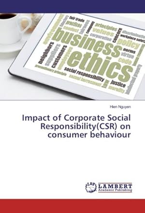 Imagen del vendedor de Impact of Corporate Social Responsibility(CSR) on consumer behaviour a la venta por AHA-BUCH GmbH