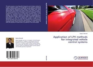 Bild des Verkufers fr Application of LPV methods for integrated vehicle control systems zum Verkauf von AHA-BUCH GmbH