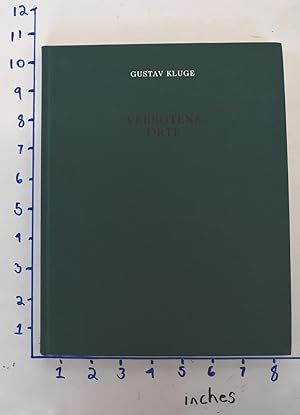 Immagine del venditore per Gustav Kluge: Verbotene Orte venduto da Mullen Books, ABAA