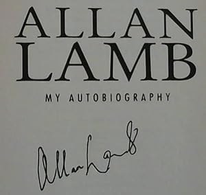 Seller image for Allan Lamb: My Autobiography for sale by Chapter 1