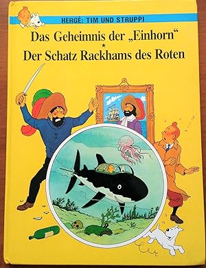 Bild des Verkufers fr Tintin Book in German Making of Tintin series : The Secret of the Unicorn & Red Rackham's Treasure (Das Geheimnis der "Einhorn" der Schatz Rackhams des Roten) - Foreign Language (Langues trangres) zum Verkauf von CKR Inc.