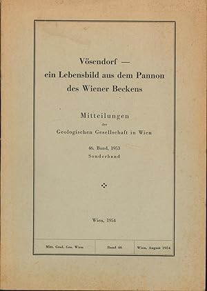Seller image for Vsendorf - ein Lebensbild aus dem Pannon des Wiener Beckens. for sale by Antiquariat Kastanienhof