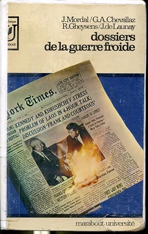 Image du vendeur pour Dossiers de la guerre froide - Marabout Universit mis en vente par Librairie Le Nord