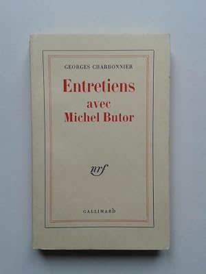 Entretiens Avec Michel BUTOR [ Provenance Bibliothèque Gaston PUEL ]