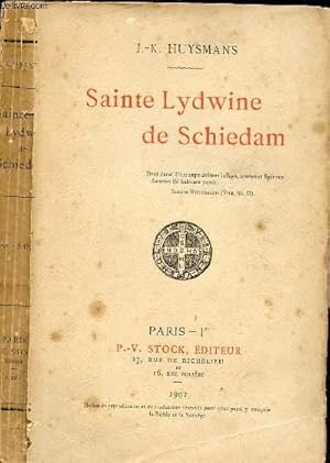 Bild des Verkufers fr SAINTE LYDWINE DE SCHIEDAM zum Verkauf von Le-Livre