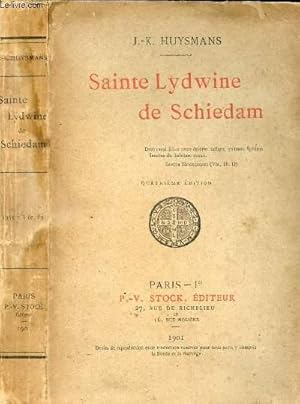 Bild des Verkufers fr SAINTE LYDWINE DE SCHIEDAM zum Verkauf von Le-Livre